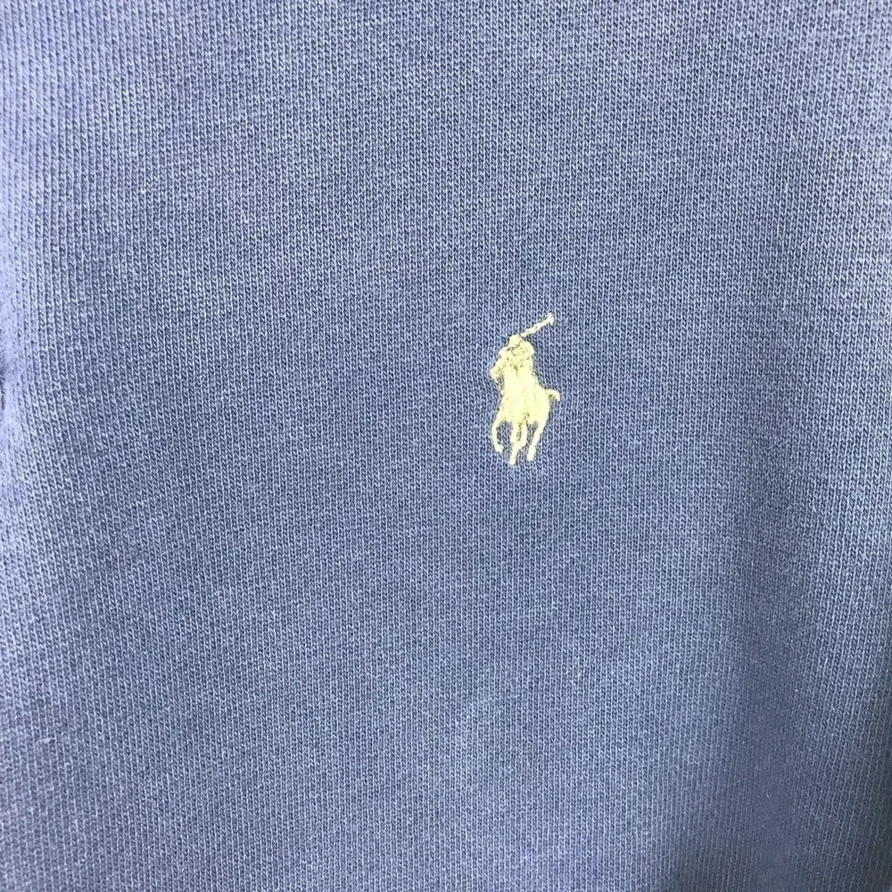 Polo Ralph Lauren Mens Blue Long Sleeve Sweatshirt Size M‎ Preppy Ivy League